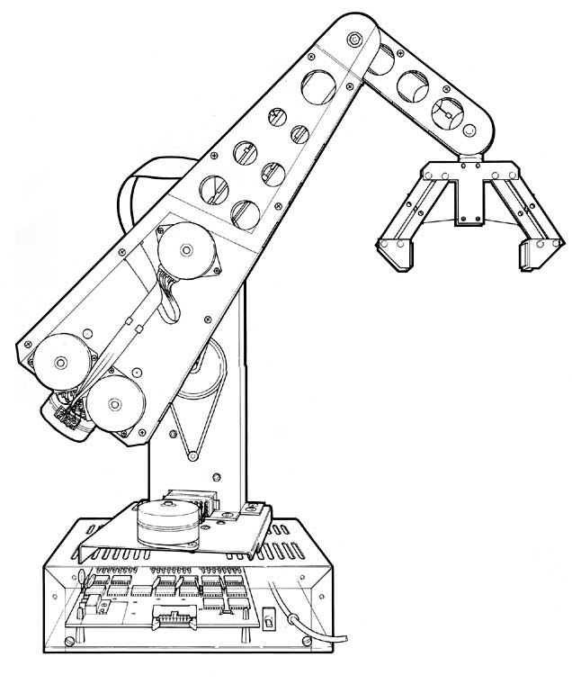 Cyber 310 robot arm