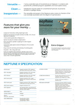 Neptune robot arm specification