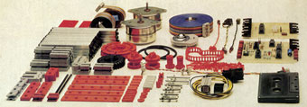 BBC Buggy parts layout, from box side